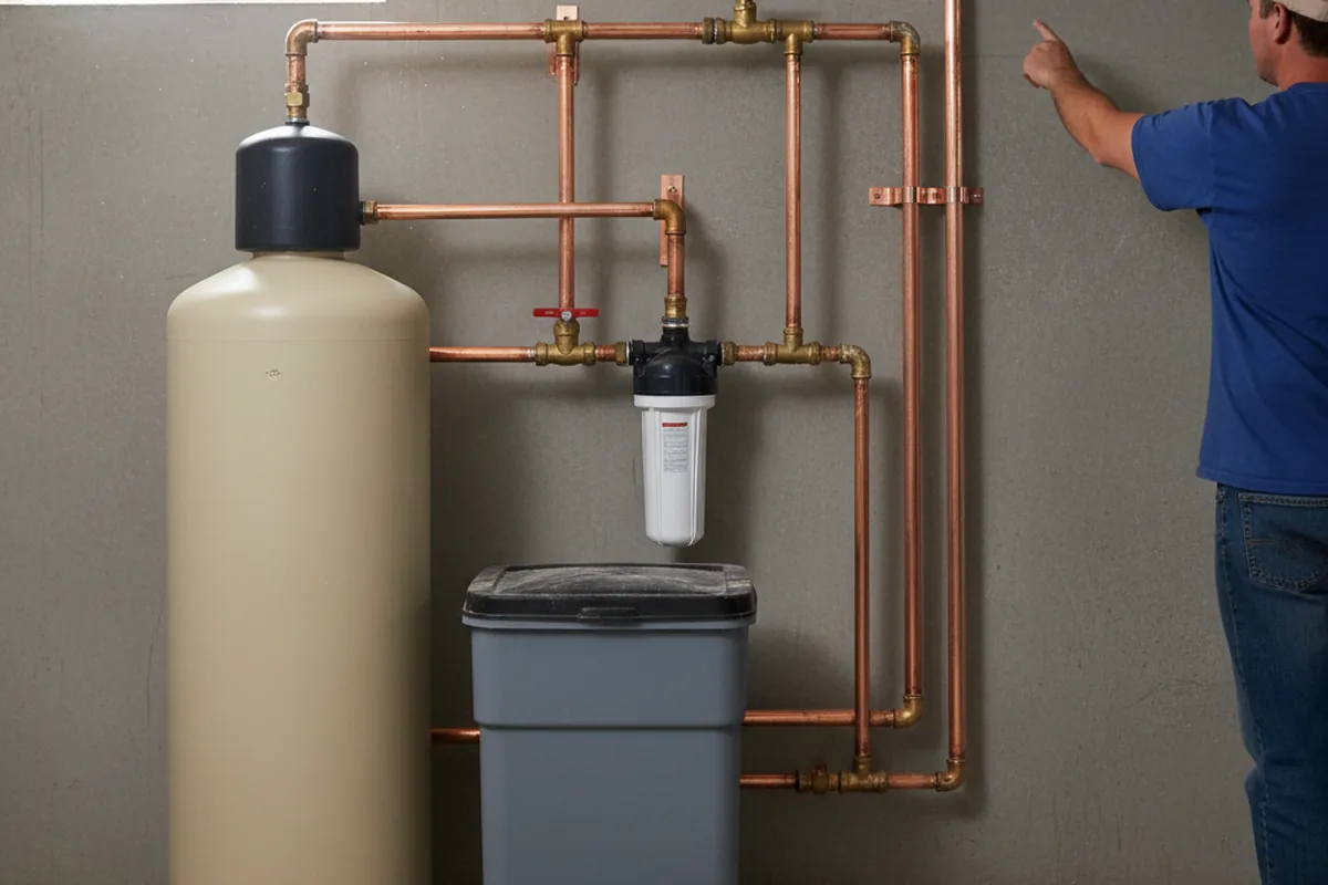Whole-house water treatment system installed in Sorento